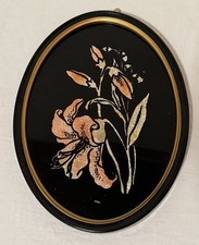 Foiled floral picture for sale  Iowa City