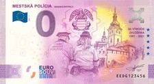Billet Souvenir 2021  Europe de l'Est Mestska Policia - ANNIVERSARY comprar usado  Enviando para Brazil