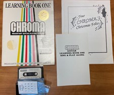 Kit de método de guitarra Chroma com cassete e cordas, usado comprar usado  Enviando para Brazil