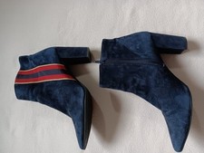 Stiefeletten stiefel dunkelbla gebraucht kaufen  Hannover
