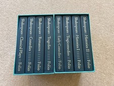 Folio society shakespeare for sale  DONCASTER