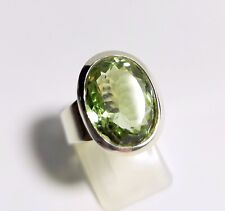 Ring prasiolith grüner gebraucht kaufen  Heiligenhaus