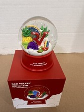 BOLA DE ÁGUA GLITTER 6º ANIVERSÁRIO PRODUTOS OFICIAIS RED VELVET ~NOVA ~VENDEDOR DOS EUA comprar usado  Enviando para Brazil
