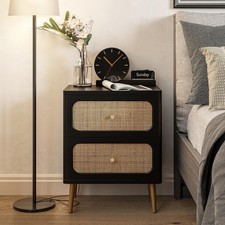 Wicker rattan nightstand for sale  Anaheim