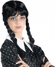 Parrucca mercoledì addams usato  Roma