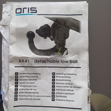 Oris tow bar for sale  ST. HELENS