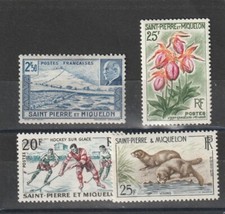 Timbres DOM-TOM St-PIERRE et MIQUELON n° YT 211-360-361-362 N** na sprzedaż  Wysyłka do Poland