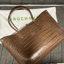 Longchamp roseau leather d'occasion  Expédié en Belgium