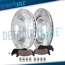 Kit de pastilhas de freio de cerâmica rotores de freio dianteiros perfurados para Jeep Wrangler 2018 - 2023 comprar usado  Enviando para Brazil