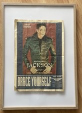 Cartaz telégrafo concerto vintage original turnê australiana Michael Jackson 1996 comprar usado  Enviando para Brazil