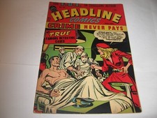 "HEAD LINE COMICS" Dez.47 "The F.B.I. em ação emocionante" comprar usado  Enviando para Brazil