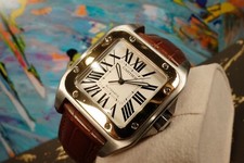 Cartier santos solid for sale  Rothschild