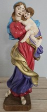 Holzschnitzfigur maria kind gebraucht kaufen  Dachau