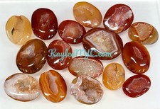 Lote por atacado 2 libras natural pedra de palma cornalina drusa cristal energia de cura. comprar usado  Enviando para Brazil