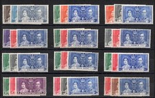 Commonwealth 1937 sets for sale  WIMBORNE