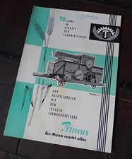 Trebbiatrici einmann primus usato  Brescia