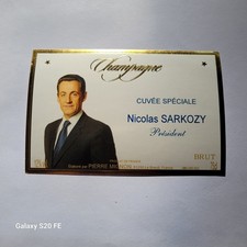 étiquette champagne cuvée d'occasion  Maringues