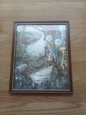 Vintage framed fairy for sale  WINCHESTER