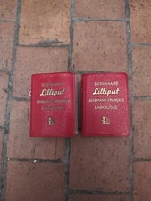 Lot mini dictionnaires d'occasion  Visan