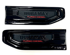 Kit de emblema de ventilação 2020-2025 GMC Sierra 1500 Duramax diesel Fender 86532091 preto comprar usado  Enviando para Brazil