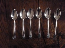 Six silver tea for sale  NEWTOWN