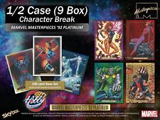 Wolverine 2024 Marvel Masterpieces 92 Platina 1/2 Estojo (9 Caixa) Break #21 comprar usado  Enviando para Brazil