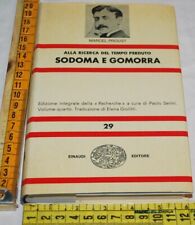 Proust marcel sodoma usato  Badia Cantignano