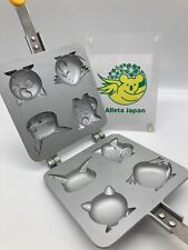 Pokemon Taiyaki Waffle Pan Maker Shape Figure Diecast bolo panela recheio adoçado comprar usado  Enviando para Brazil