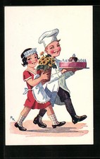 Ansichtskarte bäcker hausmäd gebraucht kaufen Ansichtskarte bäcker hausmäd gebraucht kaufen  Berlin