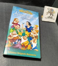 Vhs biancaneve sette usato  Legnano