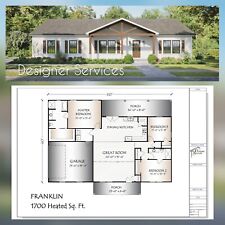 Franklin house plan usato  Spedire a Italy