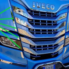 Kühlergrill Zierleisten aus Edelstahl für Iveco S-WAY poliertes Chrom 10-tlg comprar usado  Enviando para Brazil