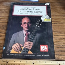 MÚSICA BRASILEIRA para violão FOLHA LIVRO DE MÚSICA MEL BAY carlos barbosa-lima, usado comprar usado  Enviando para Brazil