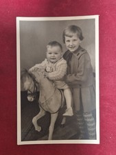 Kinder holzpferd postkarte gebraucht kaufen  Schneeberg