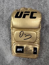 Usado, Luva de luta Dana ouro branco assinado UFC BAS Beckett certificado de autenticidade autógrafo comprar usado  Enviando para Brazil