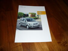 Opel agila brochure d'occasion  Expédié en Belgium