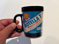 Caneca de plástico vintage Shell ROTELLA T multigrado 15W-40 óleo de motor comprar usado  Enviando para Brazil