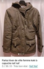 Parka femme naf d'occasion  Nice-