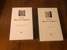 Pléiade platon œuvres d'occasion  Paris XIV