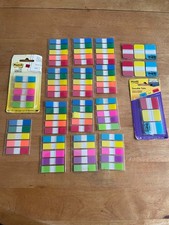 Lote misto 17 bandeiras Post It e abas duráveis novo estoque antigo comprar usado  Enviando para Brazil
