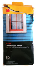 Cartucho Kodak e 80 Folhas Para Impressora Fotográfica Kodak DOCK Novo Com Caixa Rasgada comprar usado  Enviando para Brazil