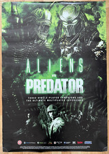 Pôster promocional Aliens Vs Predator RARO PS3 XBOX 360 70cm x 100cm comprar usado  Enviando para Brazil