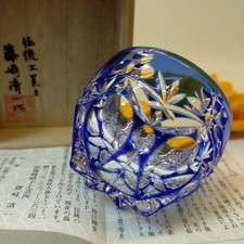 Edo kiriko glass d'occasion  Expédié en Belgium