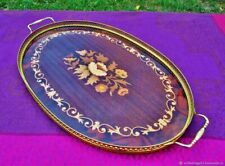 Plateau ancien marqueterie d'occasion  Orleans-