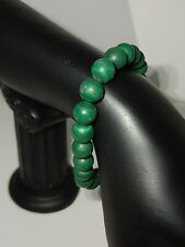 Bracelet perles malachite d'occasion  Dourges