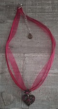 Dirndlkette trachtenkette pink gebraucht kaufen  Ingolstadt