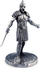 Statua argento gladiatore usato  Ciampino
