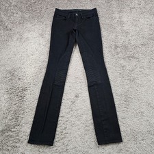 Jeans feminino marca J 24 preto skinny Suzuki Moto cintura baixa jeans stretch 25x32 comprar usado  Enviando para Brazil