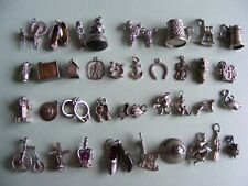 Usado, CHARME VINTAGE PRATA ESTERLINA POODLE COROA BOTA CHAPÉU CADEIRA BICICLETA SAPATO BÍBLIA CACHORRO C) comprar usado  Enviando para Brazil