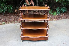 Walnut victorian canterbury for sale  Raleigh